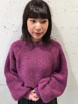 クリアー オブ ヘアー 藤が丘店(clear OF HAIR) 【お客様SNAP】ワイドバング×ボブ