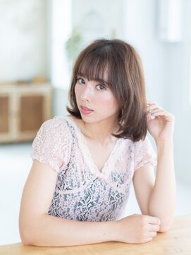 プランタンバイフラミューム 大和店(PRINTEMPS by flammeum) ミディボブ【大和】