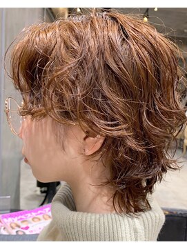 グリーン 表参道(green) 【KANA】ショートウルフ×パーマ