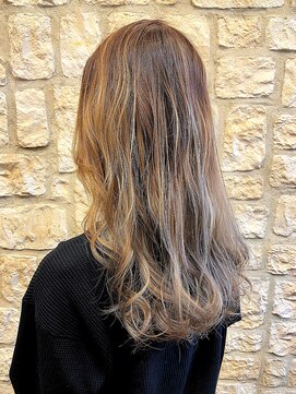 シャル 辻堂(shalu) ≪宇山≫　エドルカラー　バレイヤージュ