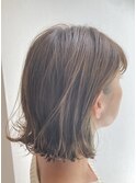 明るい白髪染め、大人ハイライト