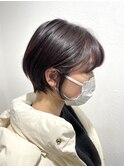 バイオレットカラーショート☆