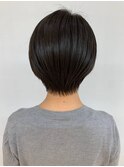 黒髪/ショートカット/30代40代50代/小顔/TOKIOトリートメント/