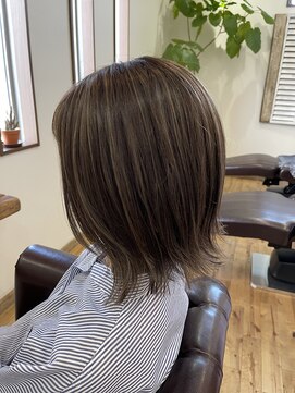 ラニ タテヤマ(LANI tateyama) 外ハネボブ×ハイライト