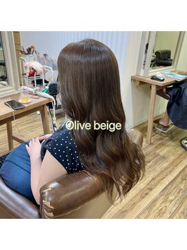 トータルビューティーサロン プリエ(prier) オリーブベージュ｜カーキベージュ/オリーブアッシュ