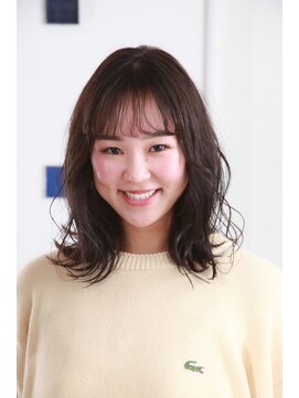 アマネク(AMANEQ by THISCOVER.) くしゃっとゆるふわバング