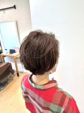 リシェールグリーン 越谷花田店(RICHAIR GREEN) ショート×デザインパーマ