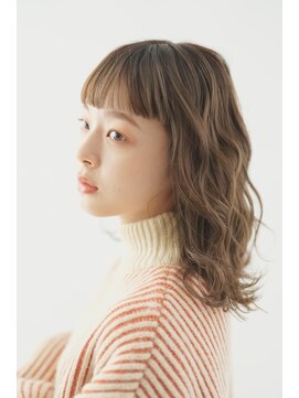 ソワン ドゥ ブレス 立花店(soin de brace) 似合わせカット/インナーカラー/ココアベージュ/トリートメント