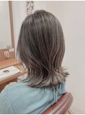 豊橋ビーシャイン★コントラストハイライトブラック×グレージュ