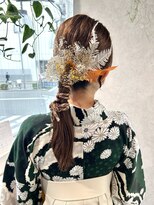 ゼスト クレス(ZEST Cres)&nbsp;【立川CRES吉岡俊】卒業式ヘア袴着付★