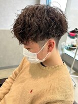 リット×ベリエ(Lit.×belier)&nbsp;メンズマッシュパーマツイストスパイラルパーマニュアンスパーマ