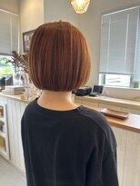 ジジ 宇都宮(Gigi)&nbsp;1ブリーチでつくるオレンジボブ◎