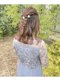 結婚式ヘアアレンジ