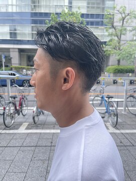 e.m.a プレミアムビューティーサロン 栄駅店(e.m.a PREMIUM BEAUTY SALON) 爽やか×かっちりツーブロスタイル