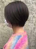アミックス ヘアワークス 本店(AMIX hair works)&nbsp;少し長めのハンサムショートがベースのすっきりショート♪