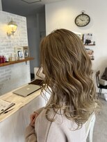 ルノン リー(LUNON:re)&nbsp;ミルクティーベージュ×ロングStyle♪