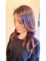 アメリシシ 近鉄八尾店(Ameri sisii.)&nbsp;【ブラウンベージュ/セミロング/似合わせボブ】#Ameri