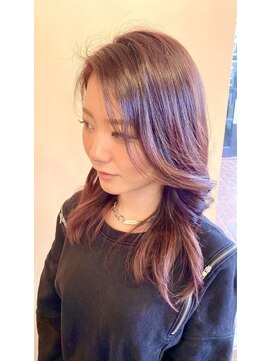 アメリシシ 近鉄八尾店(Ameri sisii.) 【ブラウンベージュ/セミロング/似合わせボブ】#Ameri