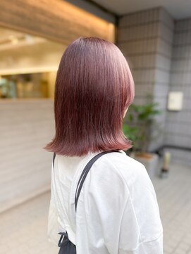 シュク 高円寺(SYUK) SYUK kazu 【高円寺 顔まわりカット 髪質改善 ハイライト 】