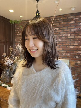 キャロルガーデンズ ボコカ 表参道(Carroll Gardens bococa) ミディアム、マロンブラウン、