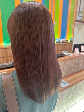 イーストハムアネーロ(EAST HAM anello) 髪質改善を活かしたツヤと手触り重視のツヤ感ストレート