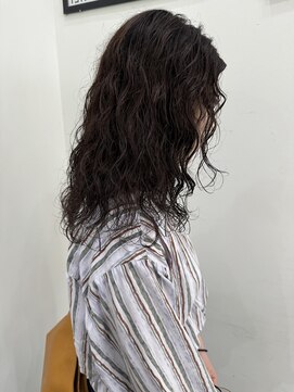 ロックス バイ マグ 松本(rocks BY MAG) 大人可愛いダブルカラーショコラブラウン似合わせレイヤーパーマ