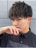 波巻きパーマ ツイストスパイラル 波巻きスパイラル