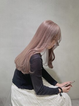 レブ 心斎橋(REV.) 前髪/アンブレラカラー/こなれミディ/イメチェン/ウェーブパーマ