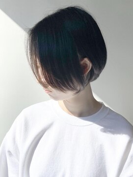モリオ フロム ロンドン 成増店 【morio成増/ムラマツ】ショートボブ黒髪ハイライト