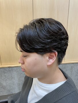 ニアウ 伊勢崎連取店(Niau) メンズマッシュニュアンスパーマメンズパーマ