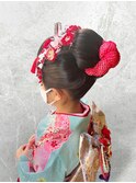 日本髪、七五三ヘアセット&着付け【Treno.吉祥寺】