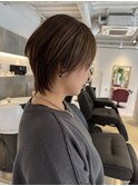 ショートウルフ ウルフカット ショートレイヤーカット