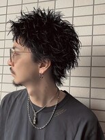 イエローコーン 金沢文庫店(YELLOW CORN) スパイキーショートウルフ/メンズベリーショート/ダークアッシュ