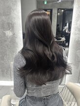 ジーナ 渋谷本店(Zina) グレージュ　レイヤーカット