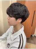 大人ニュアンスパーマ/マッシュショートパーマ/刈り上げパーマ