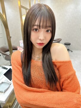 ロンドルピナス 小倉(Lond Lupinus) ブルーブラック/ワイドバング/美髪のススメ/外ハネボブ/北九州/