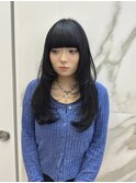 miyuu/レイヤーカット/ブルーブラック