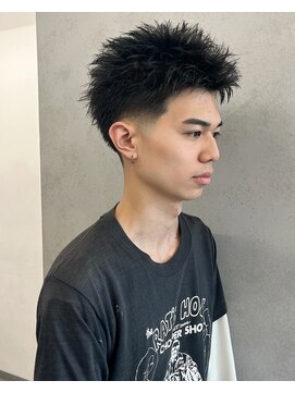 ネクストメンズ 表参道(NEXT men's) ツイストスパイラルパーマ/スパイキーショート