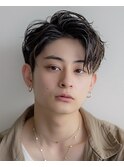 20代30代◎ビジネスレイヤーかき上げ清潔感爽やか