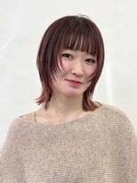 マッシュ アドベ 八戸ノ里(MASHU ADOBE) ナチュラルモード/ウルフレイヤー/長めボブ