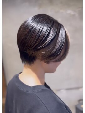 セッション(SESSION) 艶グレージュショートボブ