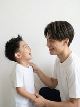 アンド 夙川(AND) 親子カット/キッズカット/刈り上げセンターパート/毛流れヘア