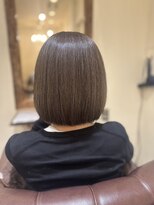 髪質改善ヘアエステサロン オプシア(OPSIA)&nbsp;つやボブ×オリーブベージュ