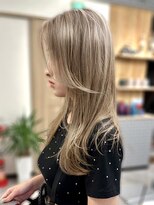 ラフ バイ マグ 南松本(R.A.F. by Mag)&nbsp;ことりベージュミルクティーベージュシースルーカラー大人可愛い