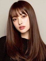 ルシードスタイル グローバルディー 稲毛店(LUCIDO STYLE GLOBAL.D)&nbsp;ストレートロング20代30代40代レイヤーカット韓国ボブ顔周り稲毛