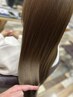 【硬さゼロパサつきゼロ。柔らかくまとまる艶髪】カット+ストレート