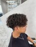 【無造作束感☆】メンズカット+ツイストスパイラルパーマ+TR￥17050→￥11000