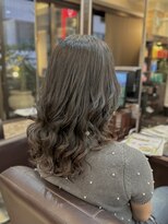 キャラ 池袋本店(CHARA)&nbsp;改めてコテ巻き風パーマかけ直してみた！インスタもCheck！