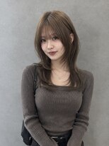 サムシング(Something.)&nbsp;オリーブブラウン/レイヤーカット