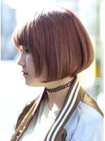 バローチェ(Barouche) ピンクグレージュ ワンレンボブ